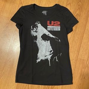 U2 Rattle and Hum Band Shirt Womens Sz S
